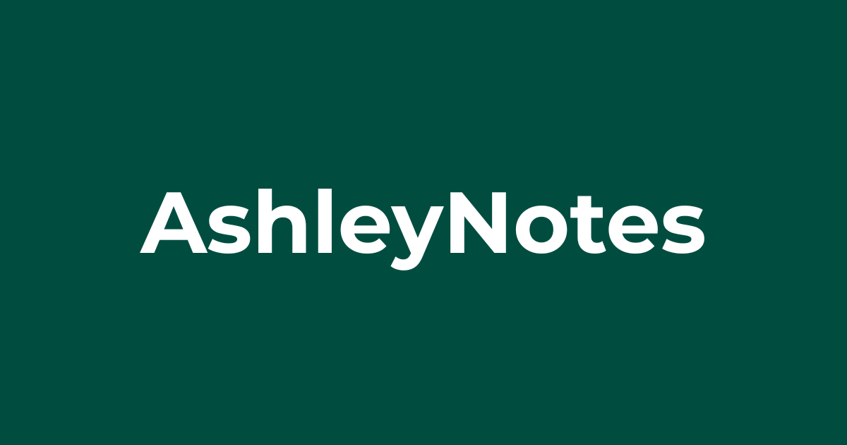 AshleyNotes